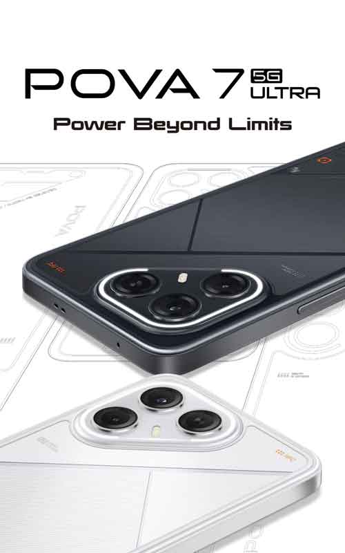 Rekomendasi Hp untuk driver Ojol  tecno pova 7 5g