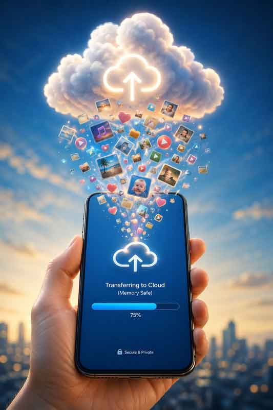 storage hp cepat penuh